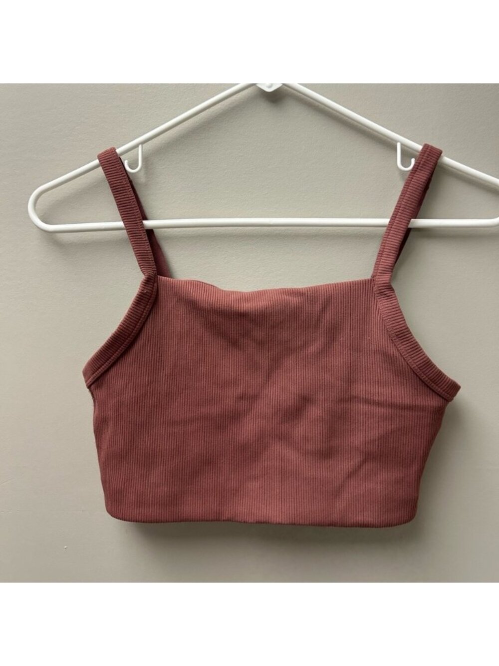 Offline by Aerie Medium Support‎ Stretch Mauve Lounge Bra